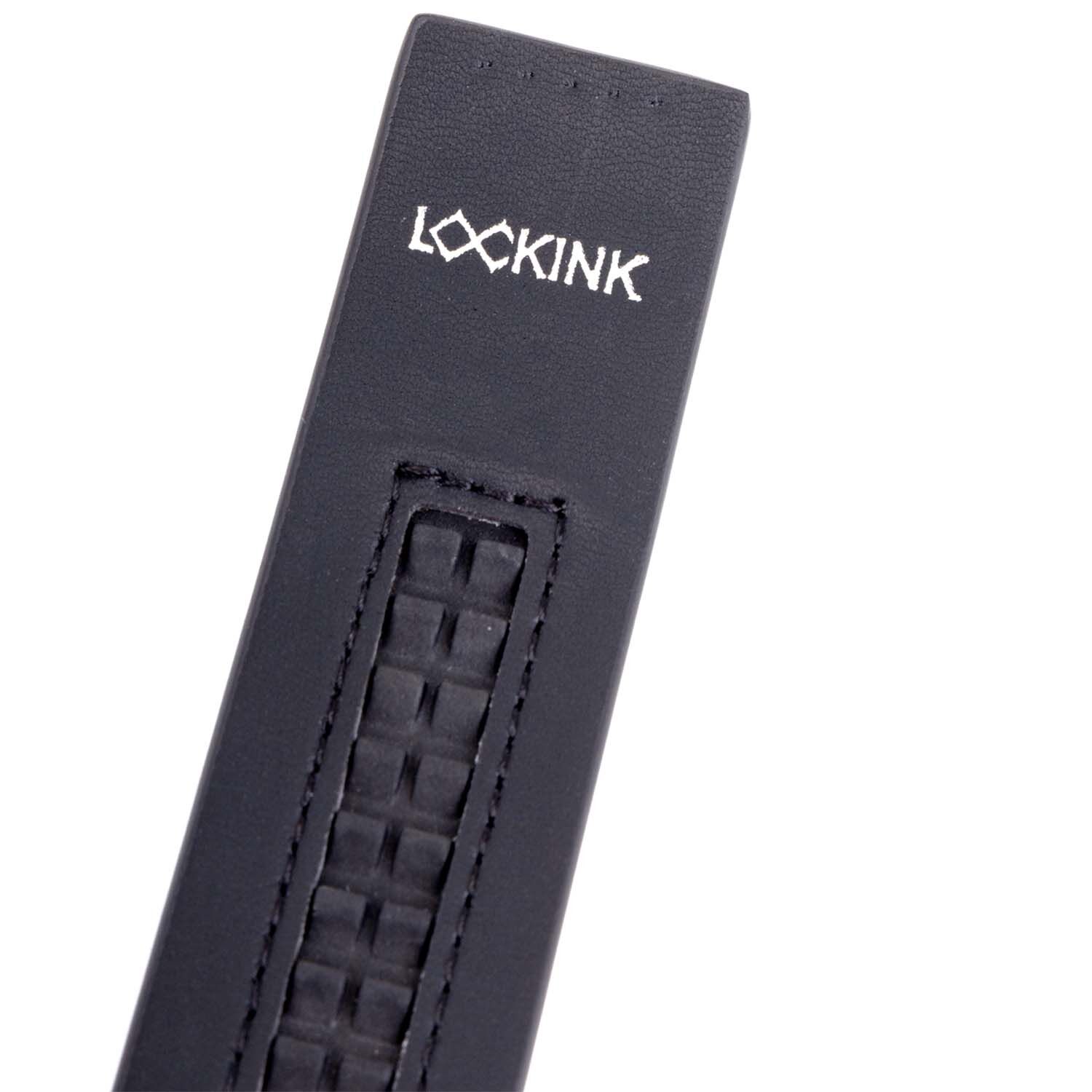 Фиксатор-распорка LOCKINK Adjustable Spreader Bar Set, черный, кожаный, ремни для шеи, рук/ног