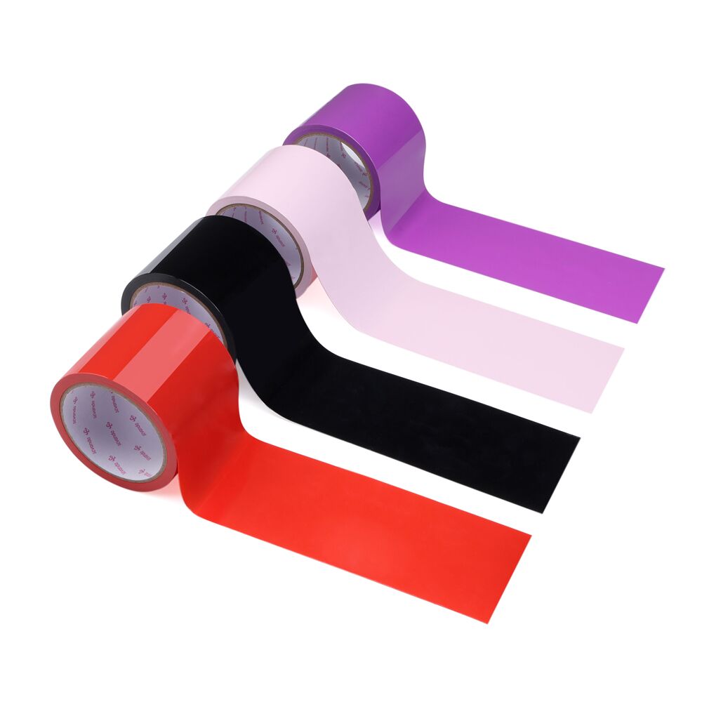 Скотч для бондажа LOCKINK SEVANDA Electrostatic Tape, фиолетовая, 16 м