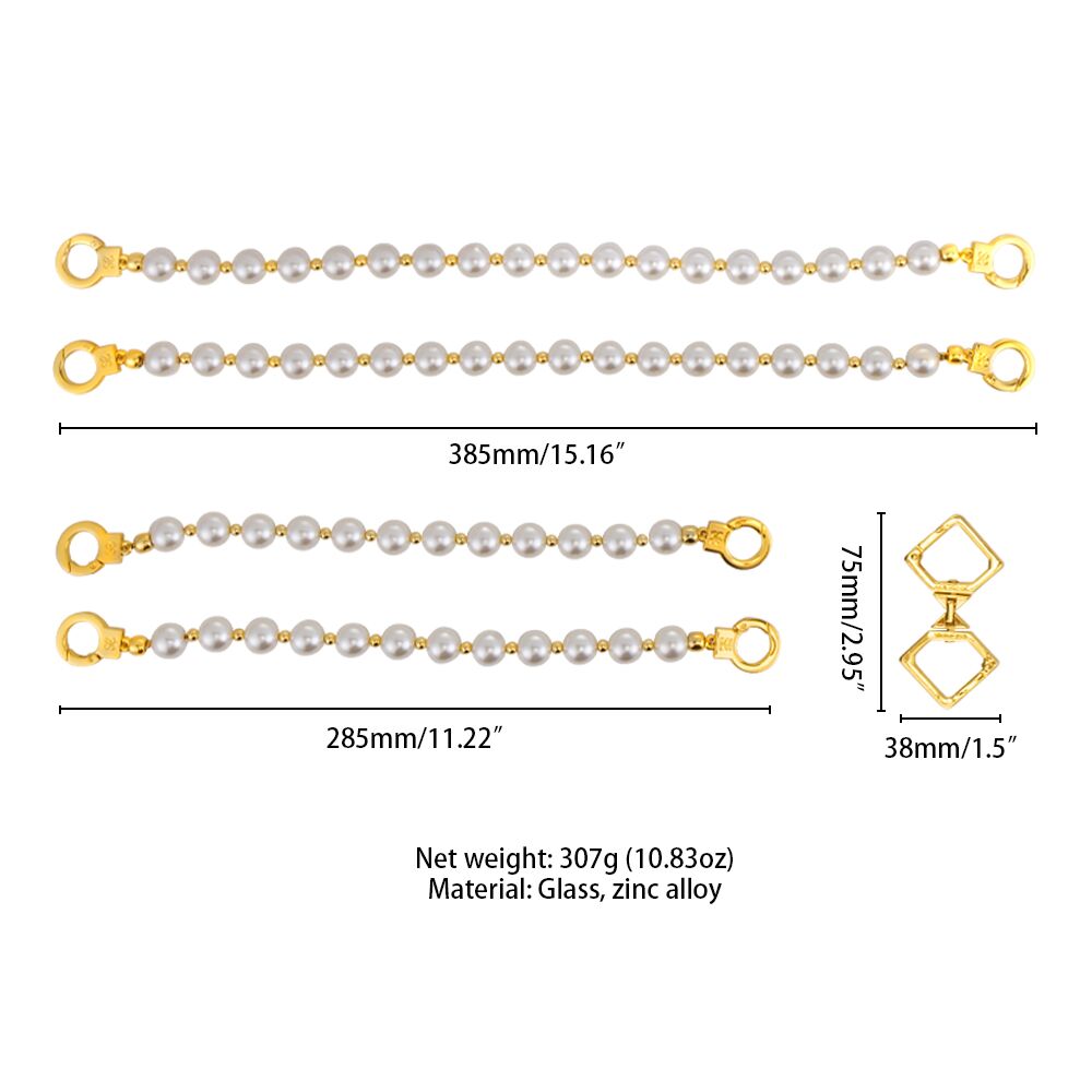 Жемчужный набор для фиксации LOCKINK Pearl Bondage & Restraint Set, наручники, поножи, поводок