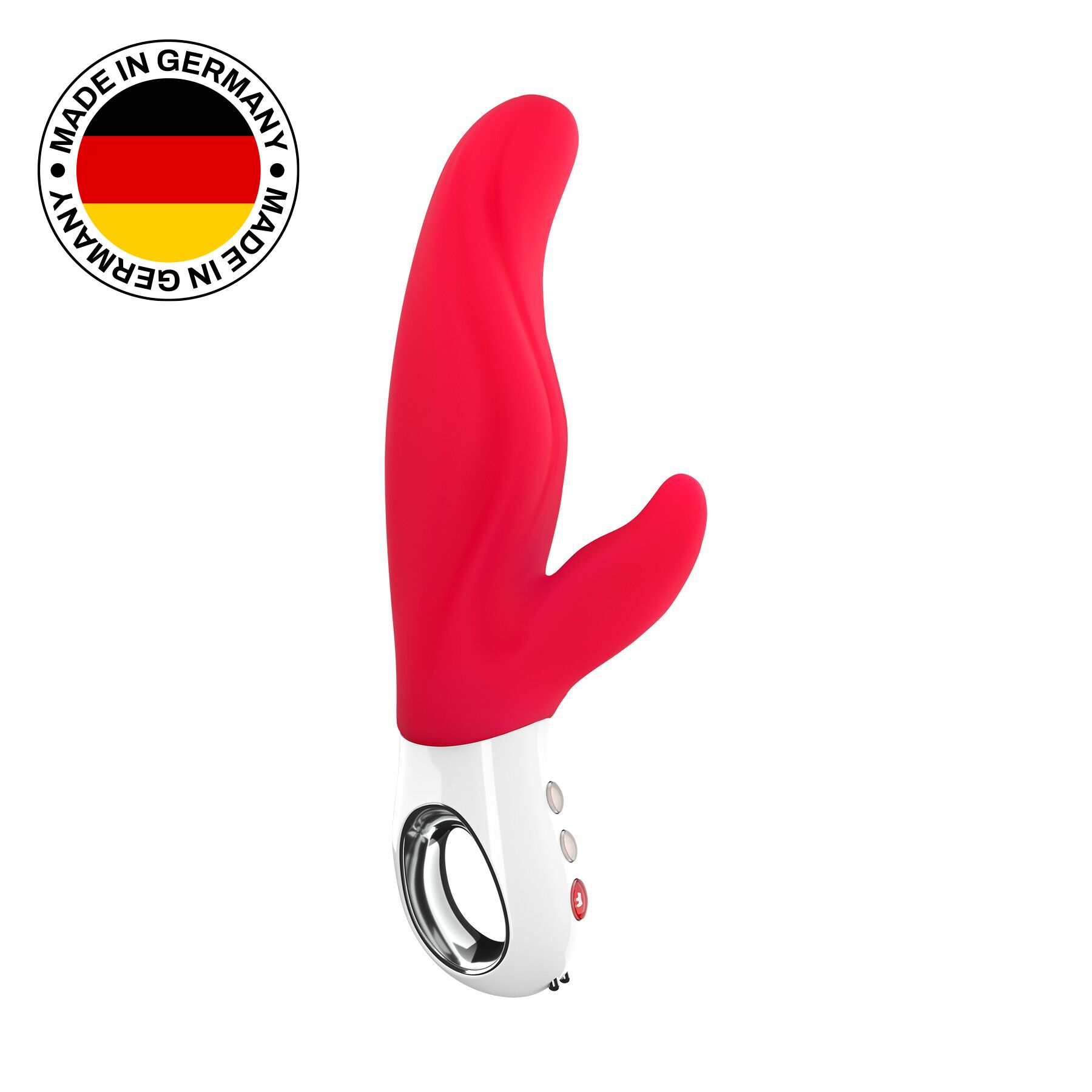 Вибратор-кролик для точки А Fun Factory LADY BI india red, 2 мотора, 12 режимов