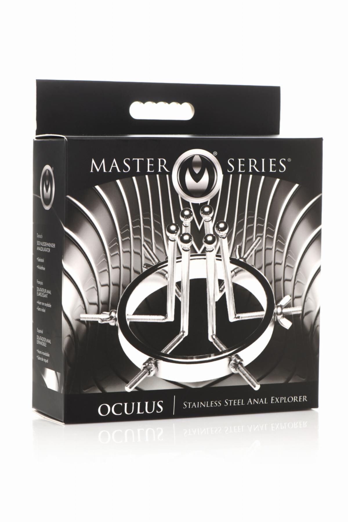 Анальний розширювач Master Series Oculus Stainless Steel Anal Explorer