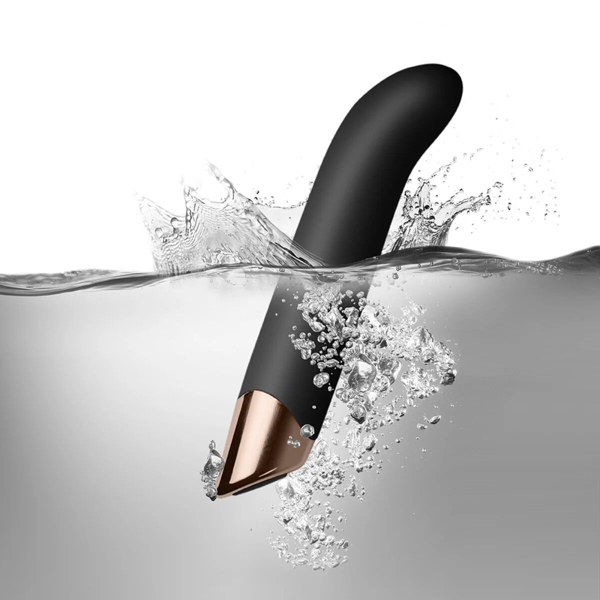 Вибратор для точки G Rocks Off Chaiamo G Black, 10 режимов