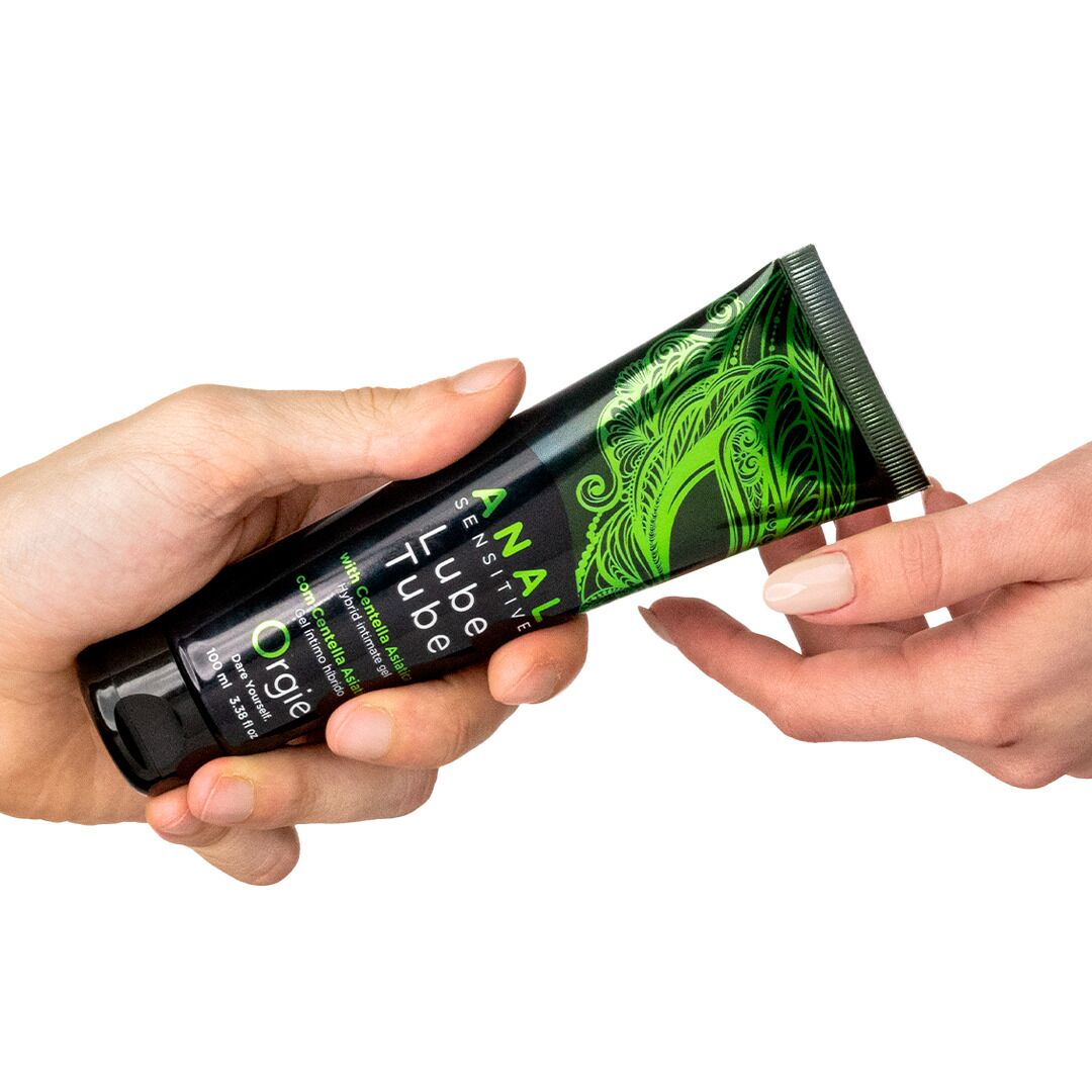 Анальная смазка Orgie Lube Tube Anal Sensitive, 100 мл, водная основа, имитация силикона