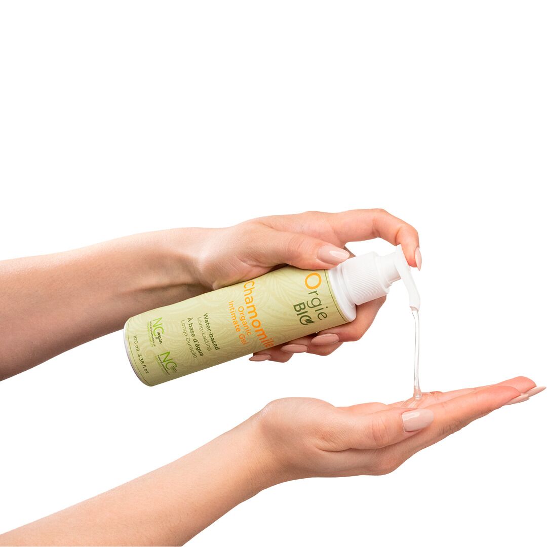 Лубрикант на водной основе Orgie – Bio Chamomile Organic Intimate Gel (100 мл), экстракт ромашки