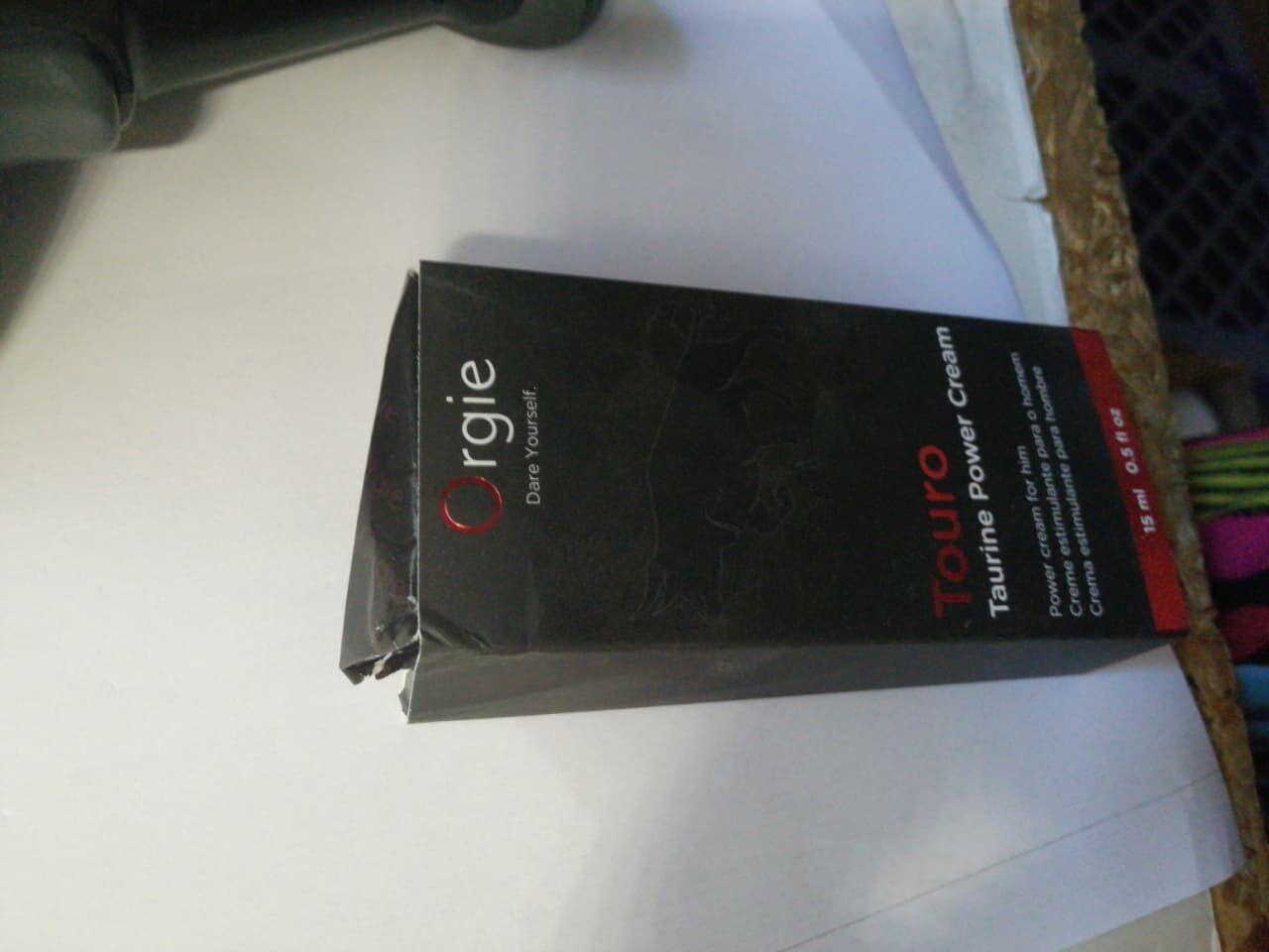 Крем для посилення ерекції Orgie Touro Power Cream, 15 мл (м'яте паковання!!!)