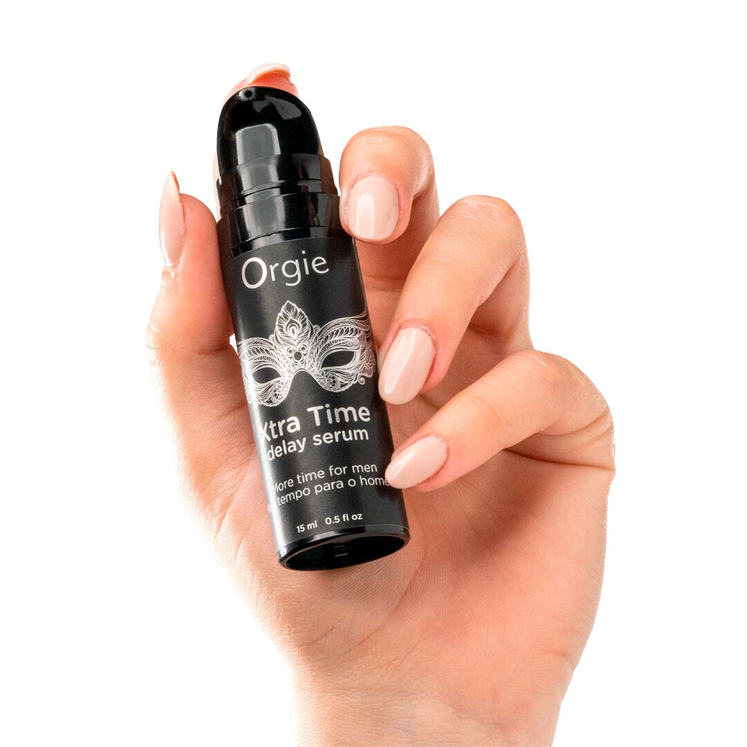 Сироватка-пролонгатор Orgie Xtra Time Delay Serum, 15 мл, без анестетиків, на силіконовій основі
