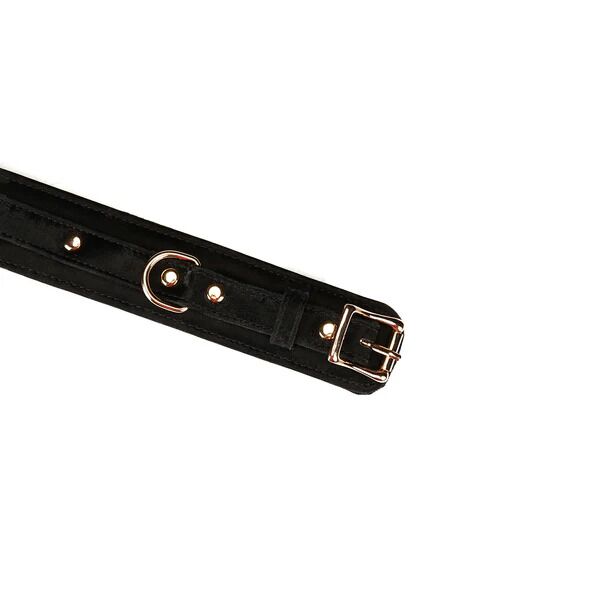 Наручники Liebe Seele Boudoir Amor Wrist Cuffs Black, соединительная цепочка на карабинах