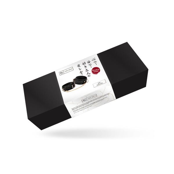 Поножи Liebe Seele Boudoir Amor Ankle Cuffs Black, съемная соединительная цепочка