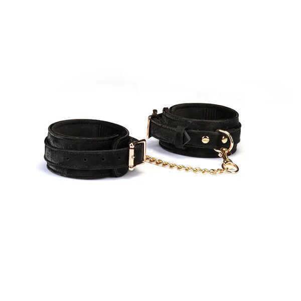 Поножи Liebe Seele Boudoir Amor Ankle Cuffs Black, съемная соединительная цепочка