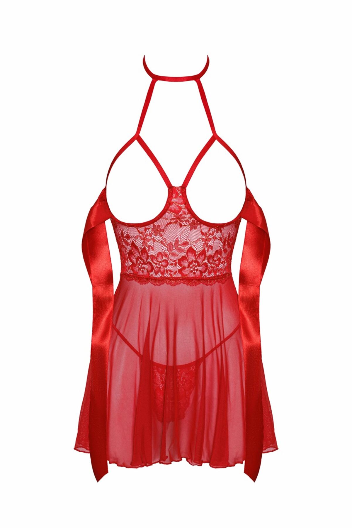 Бебі-дол Kissable Sexy Kiss Babydoll Red L/XL