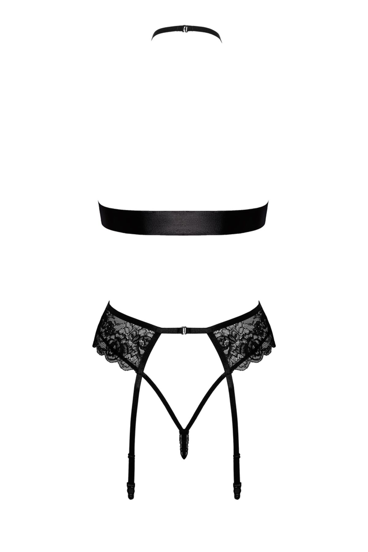 Комплект Kissable Bondage Kiss Set Black S/M