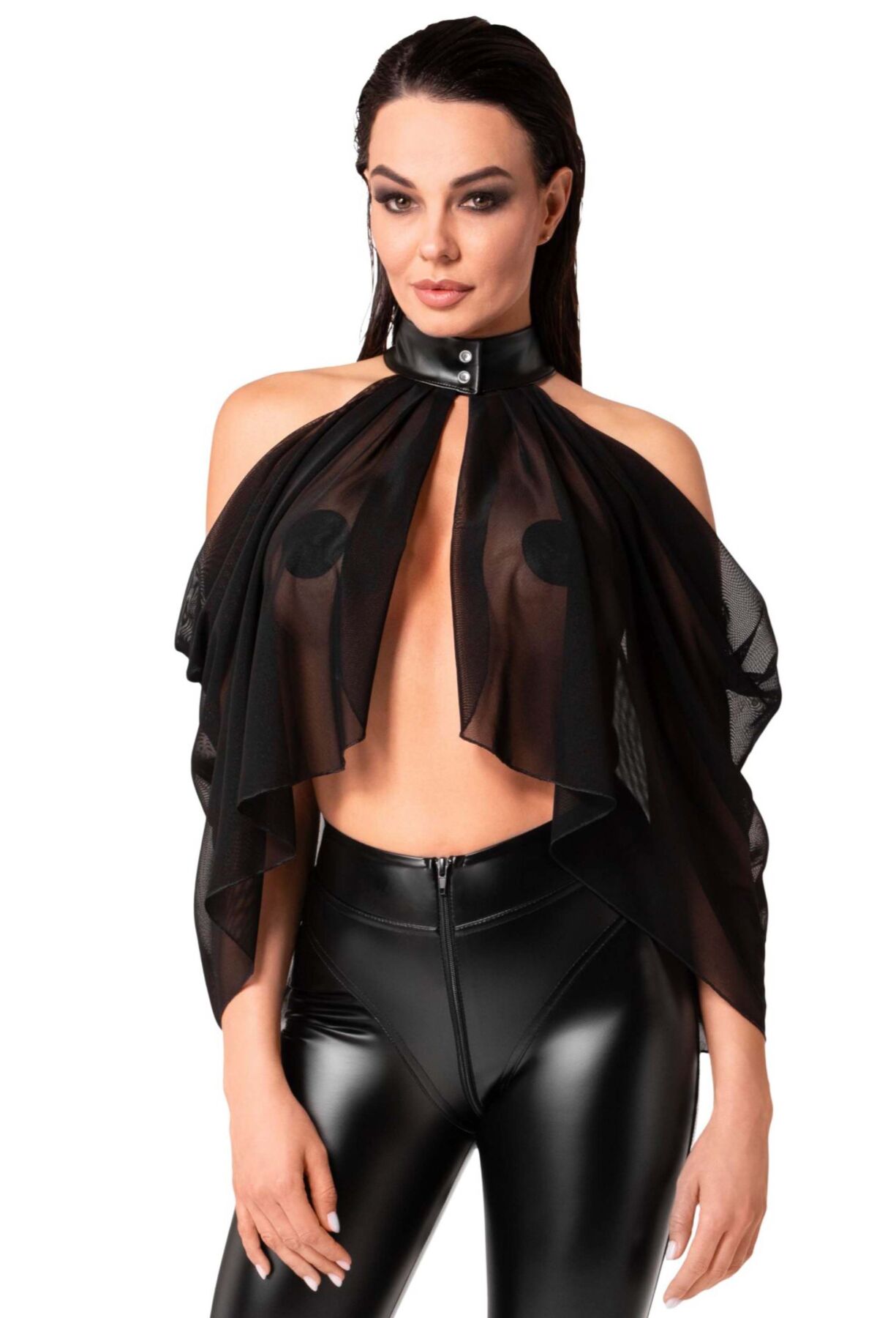 Болеро Noir Handmade F349 Tulle bolero - 5XL