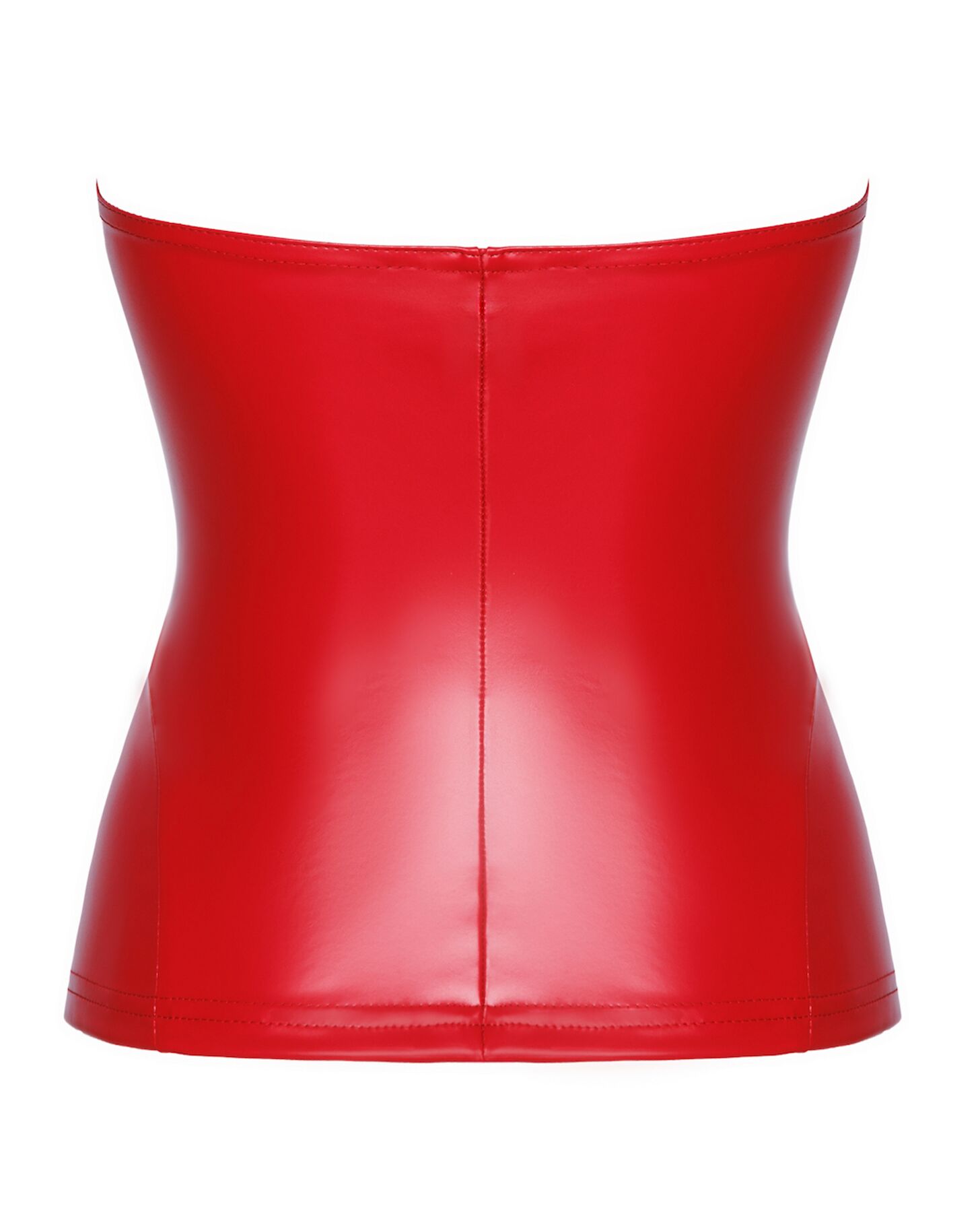 Корсет Noir Handmade F355 Red powerwetlook corset - M