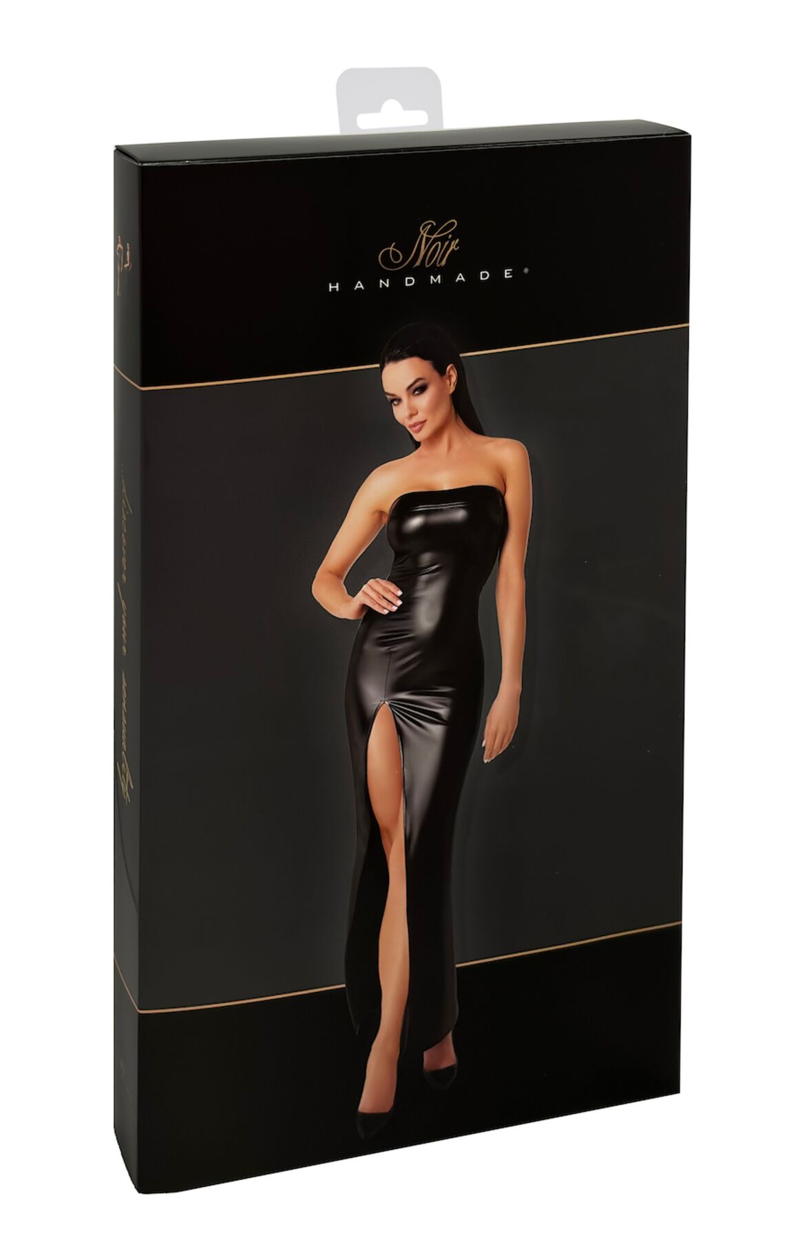 Сукня Noir Handmade F336 Powerwetlook long dress - XL