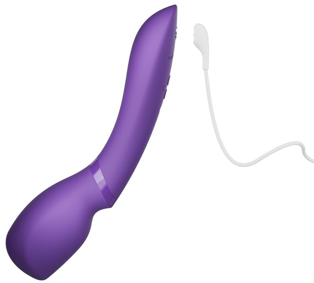 Смарт-вибромассажер We-Vibe Wand 2 Purple, очень мощный, функция Smart Silence
