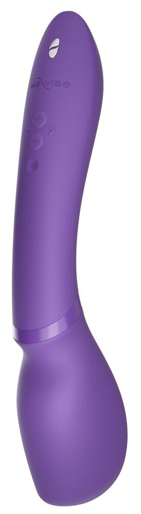 Смарт-вибромассажер We-Vibe Wand 2 Purple, очень мощный, функция Smart Silence