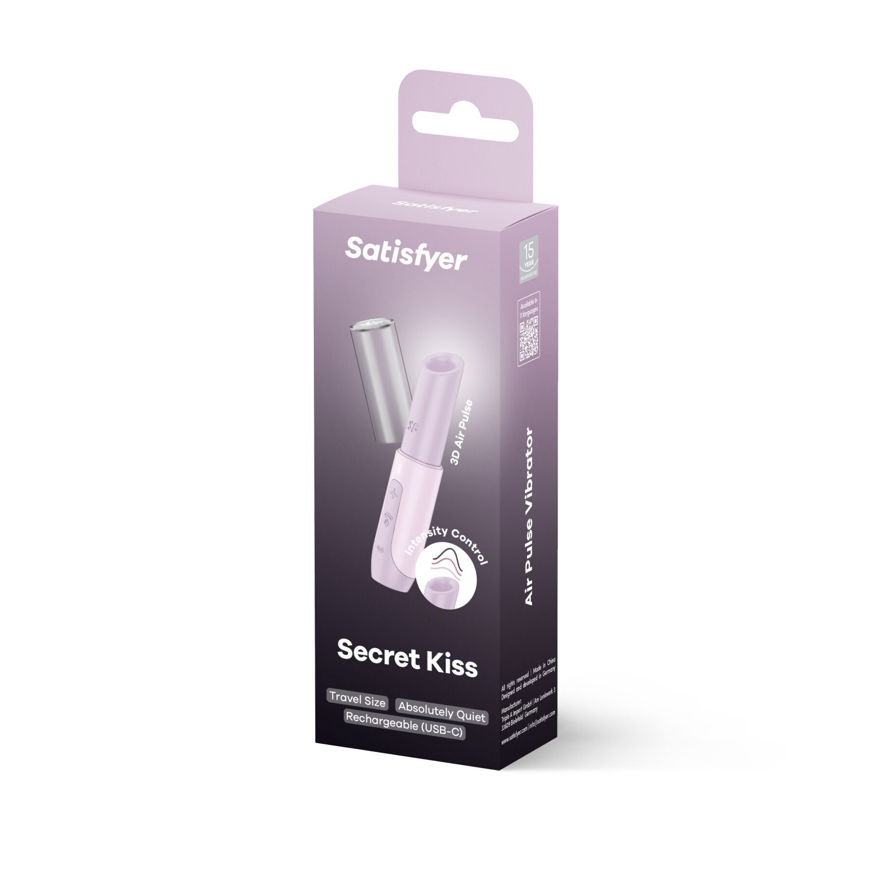 Вакуумний стимулятор Satisfyer Secret Kiss (надірване паковання!!!)