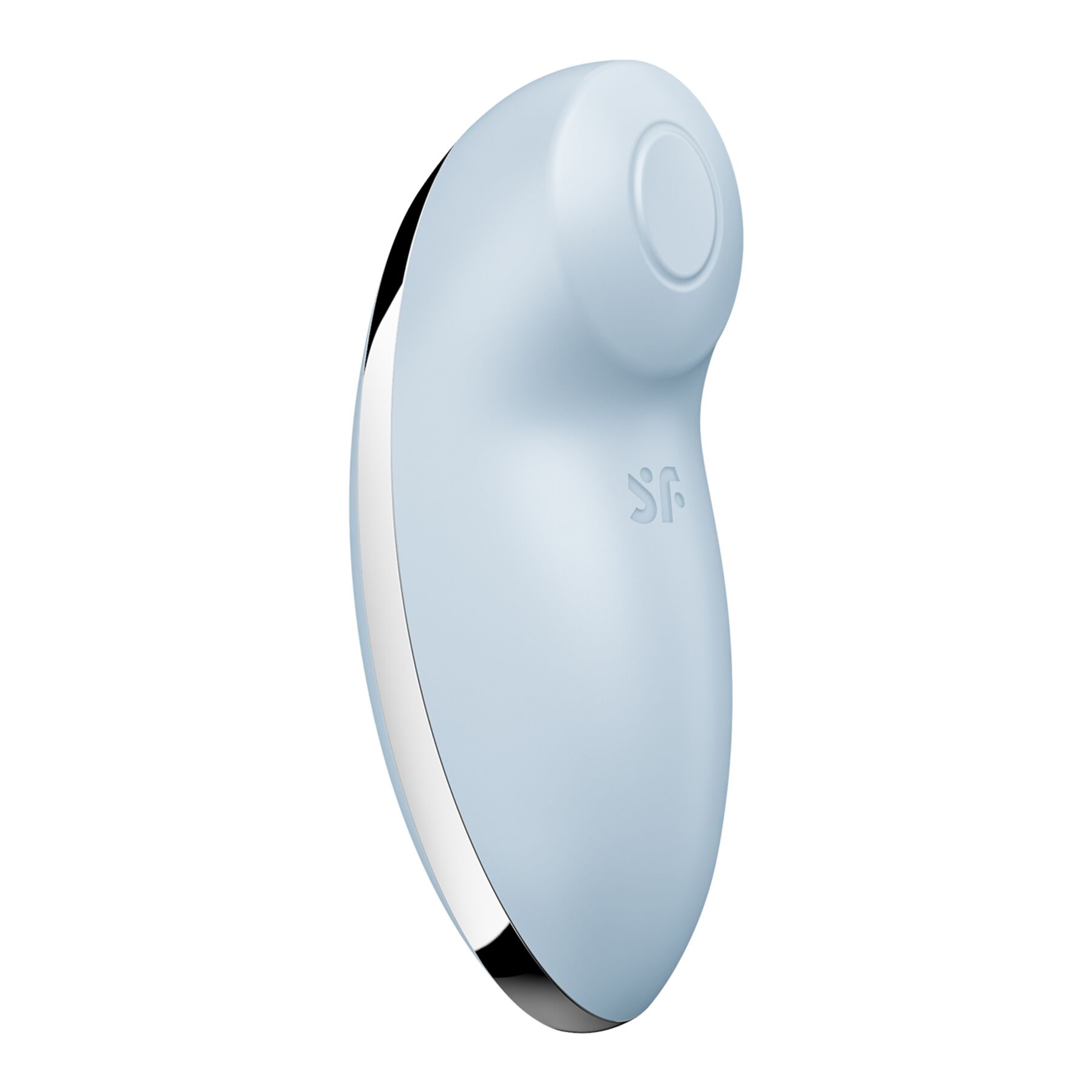 Вибростимулятор-пульсатор Satisfyer Tap & Climax 2 Blue, эффект постукивания пальцем