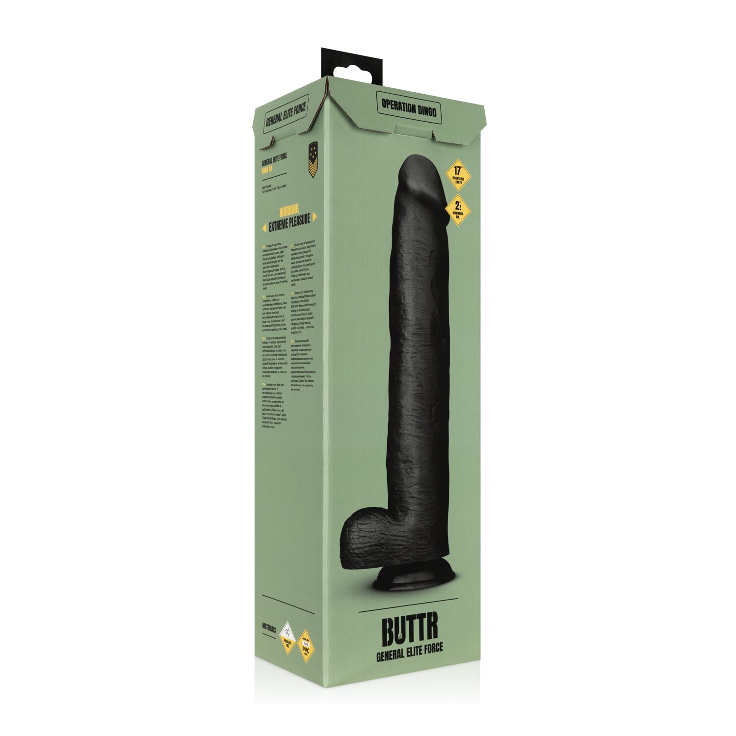 Фалоімітатор BUTTR - Operation Dingo Huge Dildo