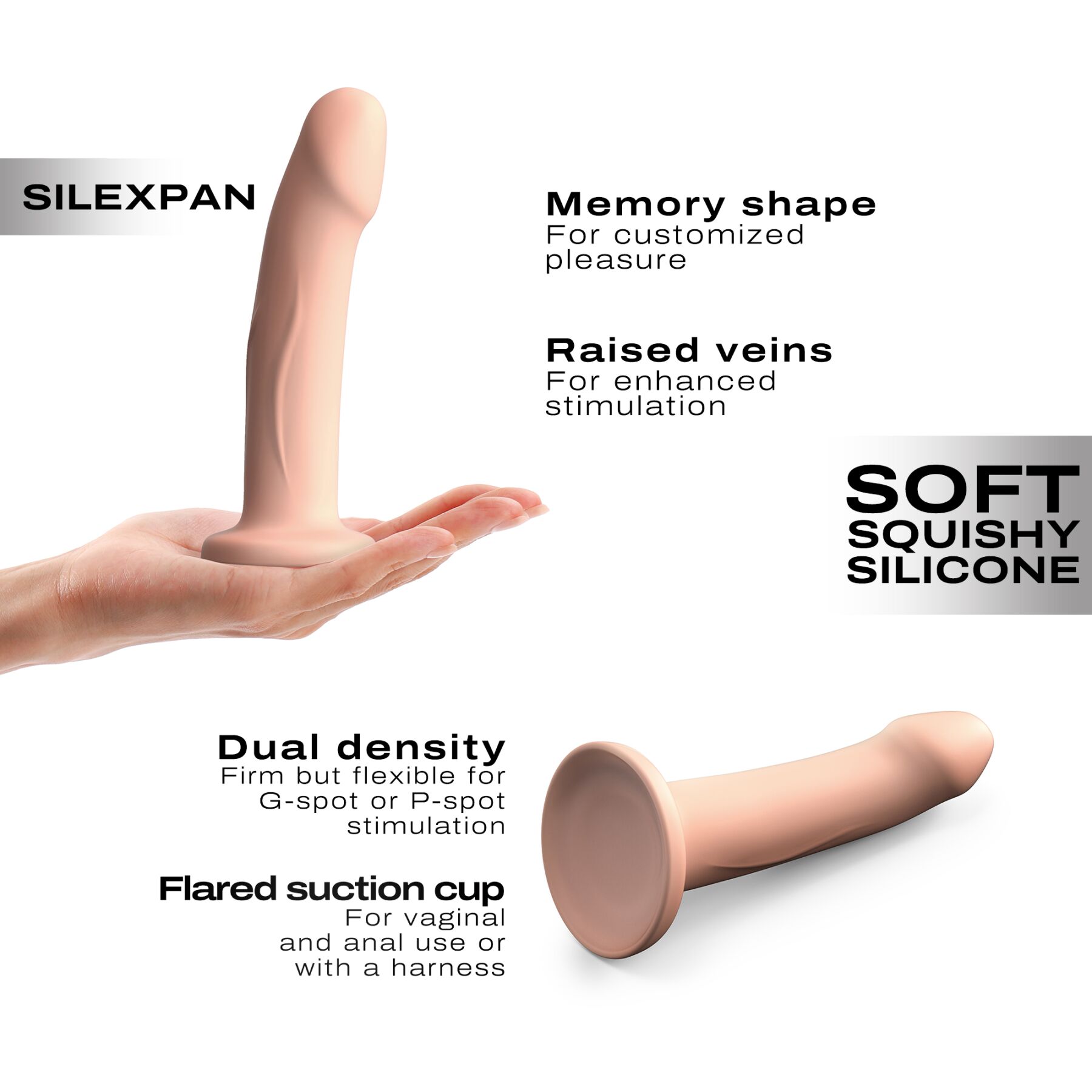 Фалоімітатор Dorcel Real Pleasure M Vanilla