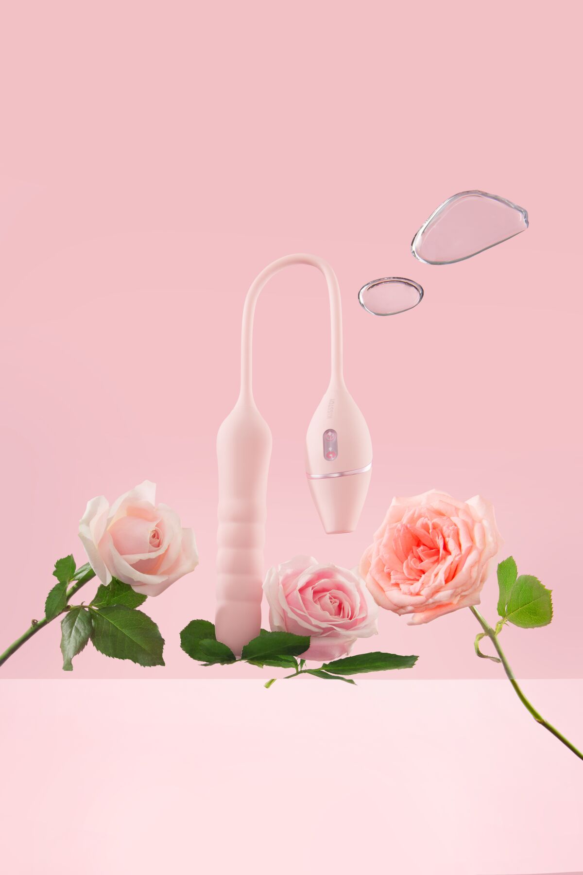 Пульсатор с вакуумным стимулятором KISSTOY Cathy III Pink, 5 режимов вакуума, 10 режимов пульсации