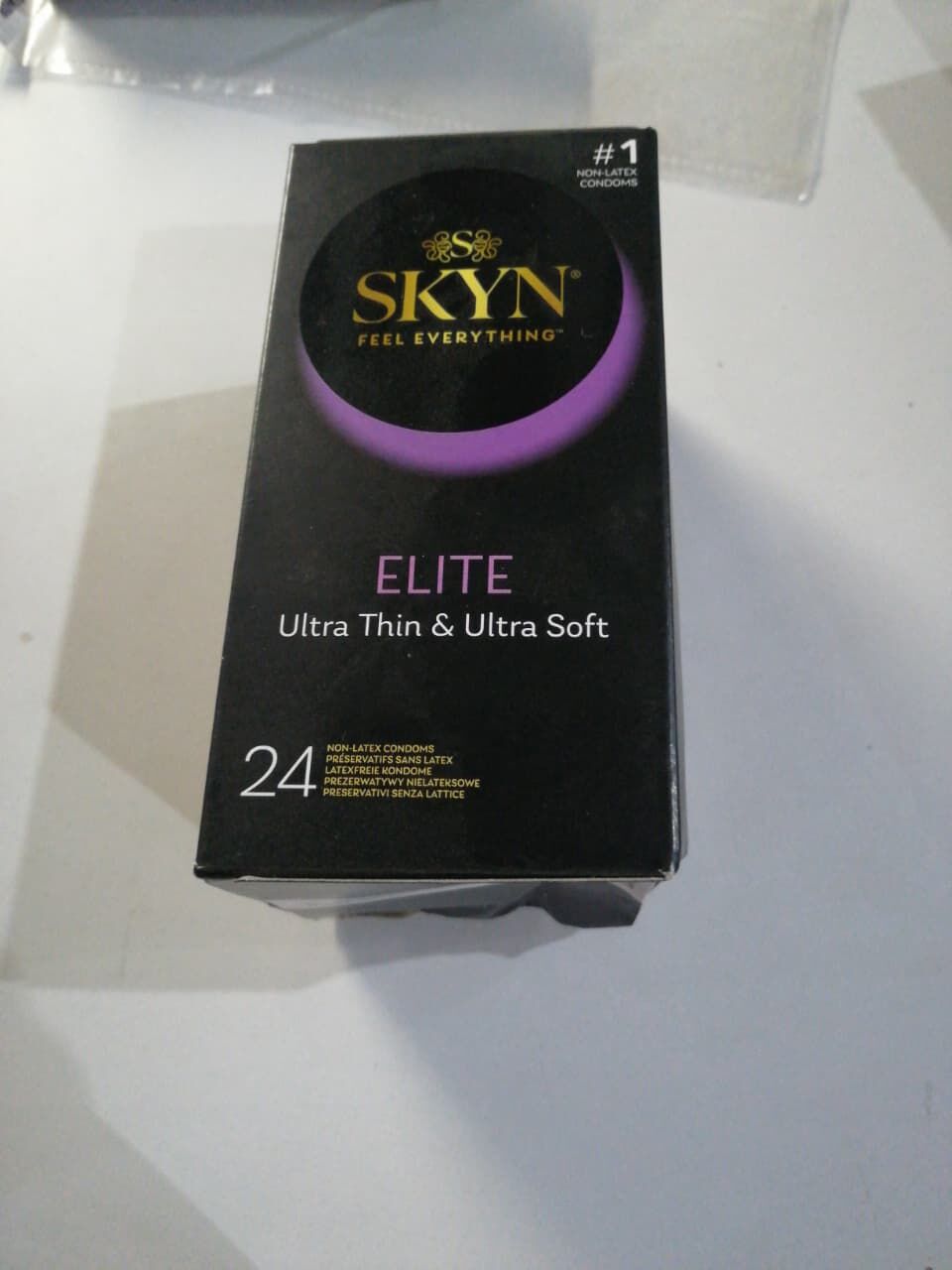 Безлатексные премиум-презервативы SKYN Elite 24 шт (мятая упаковка!!!)