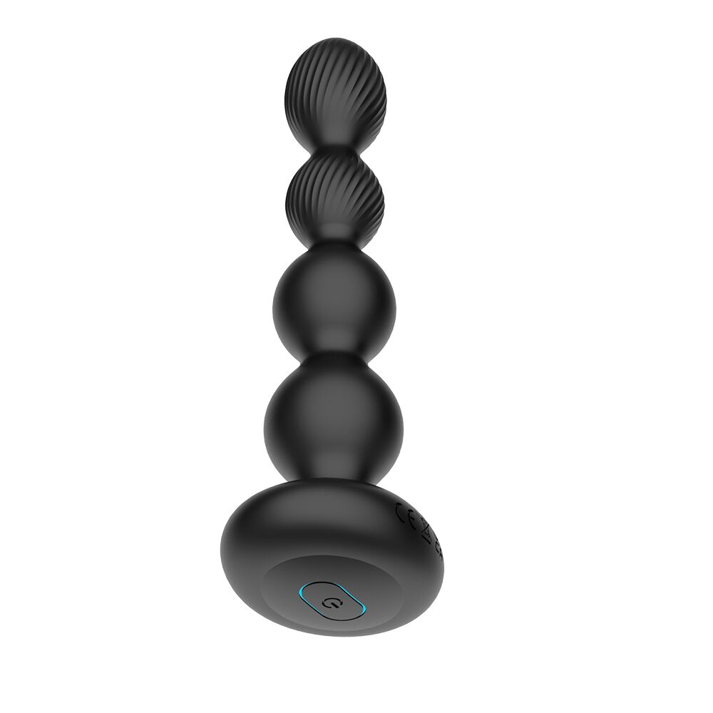 Анальный виброротатор Nexus Tornado Probe Edition Large, диаметр 4,5 см, вибрация + ротация, пульт ДУ