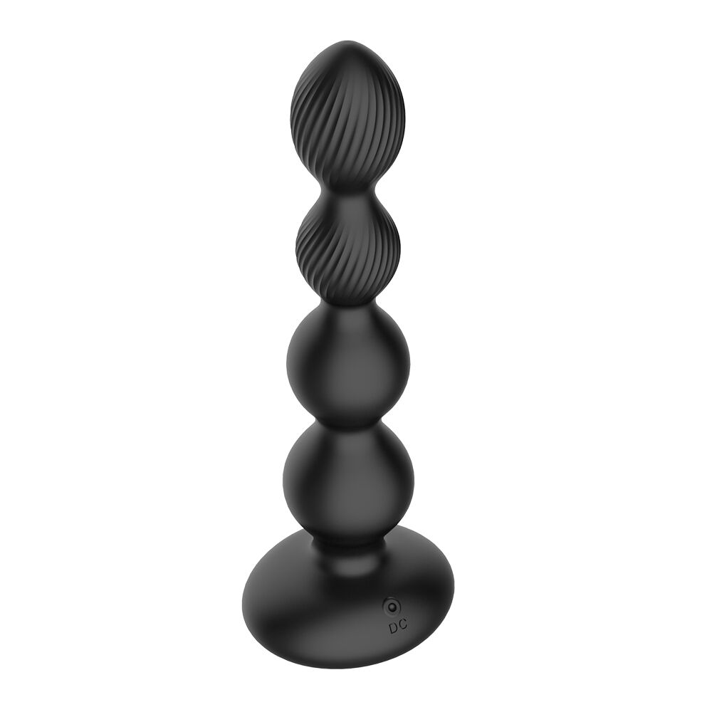 Анальный виброротатор Nexus Tornado Probe Edition Large, диаметр 4,5 см, вибрация + ротация, пульт ДУ