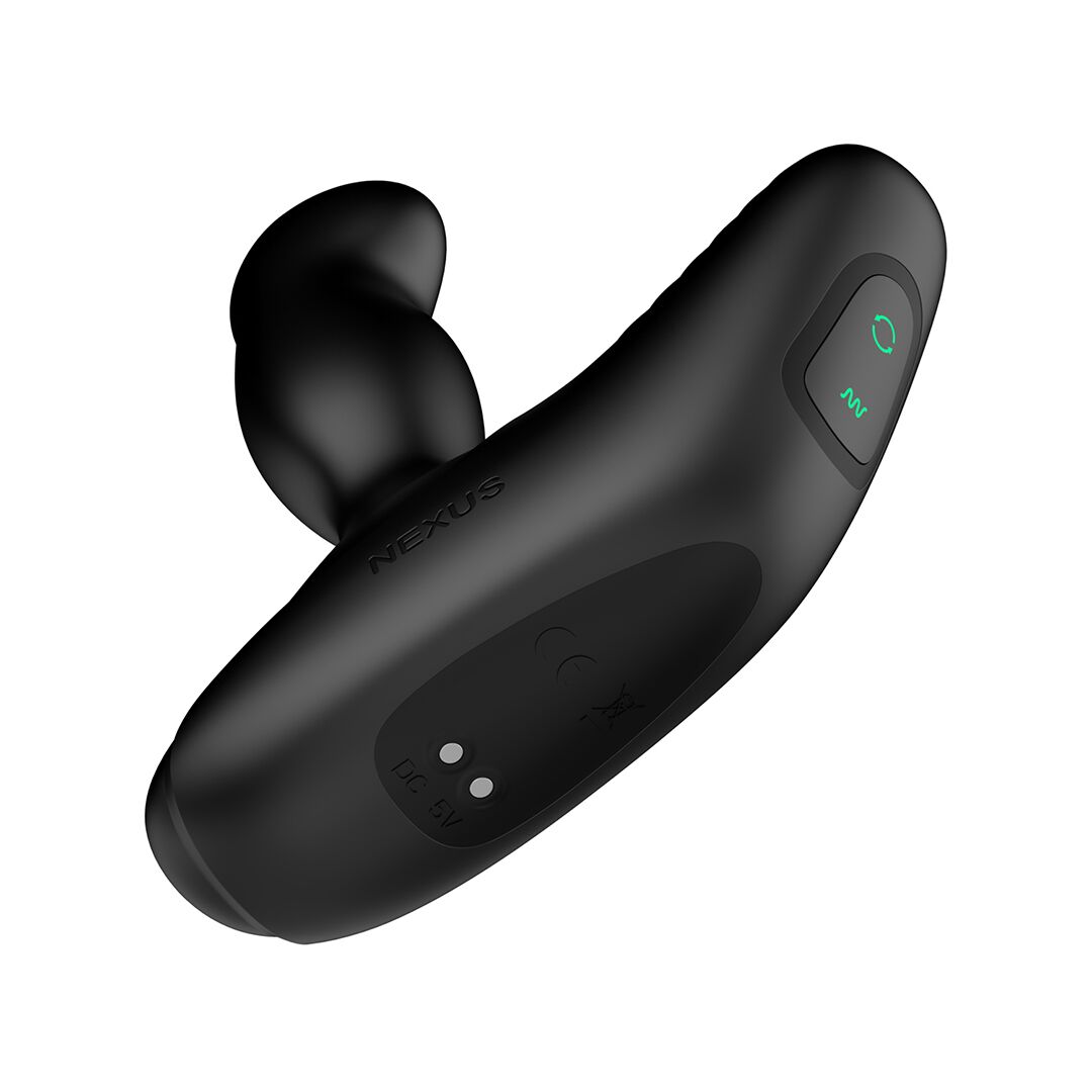 Смарт-масажер простати Nexus Revo Stealth with APP, вібрація+ротація, пульт ДУ, до 10 годин роботи