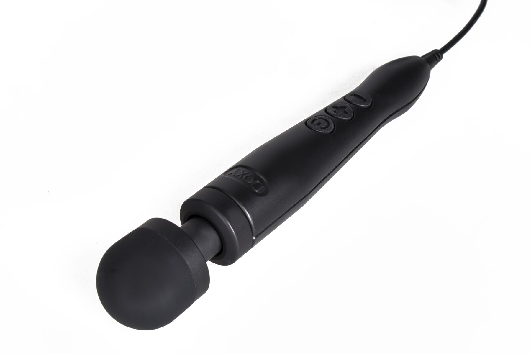 Вібромасажер DOXY Die Cast 3 Matt Black, дуже потужний, живлення 220В, металевий корпус
