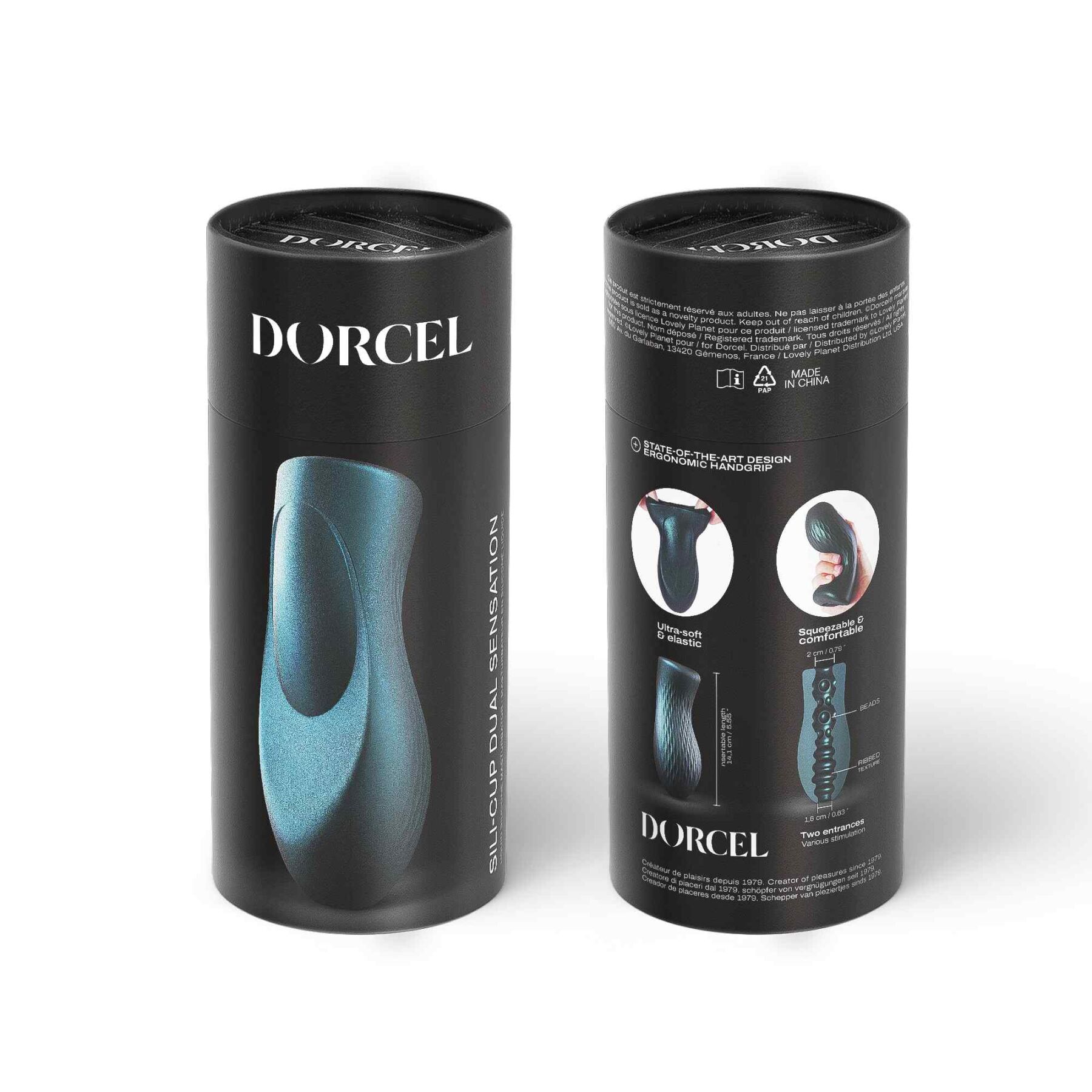 Мастурбатор Dorcel Sili-Cup Dual Sensation