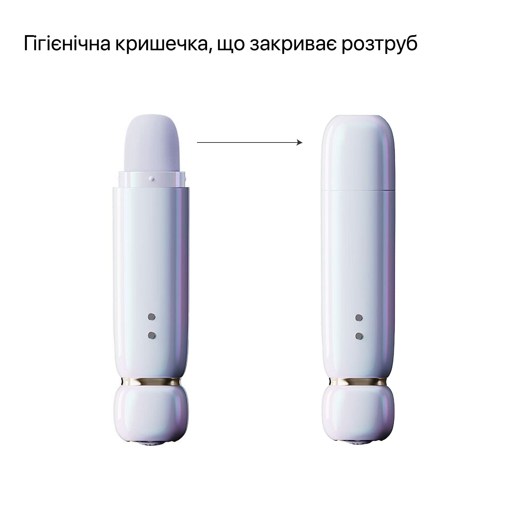 Вакуумный клиторальный стимулятор Zalo Lia Lavender Purple, 3 насадки, 3 режима, разная интенсивность