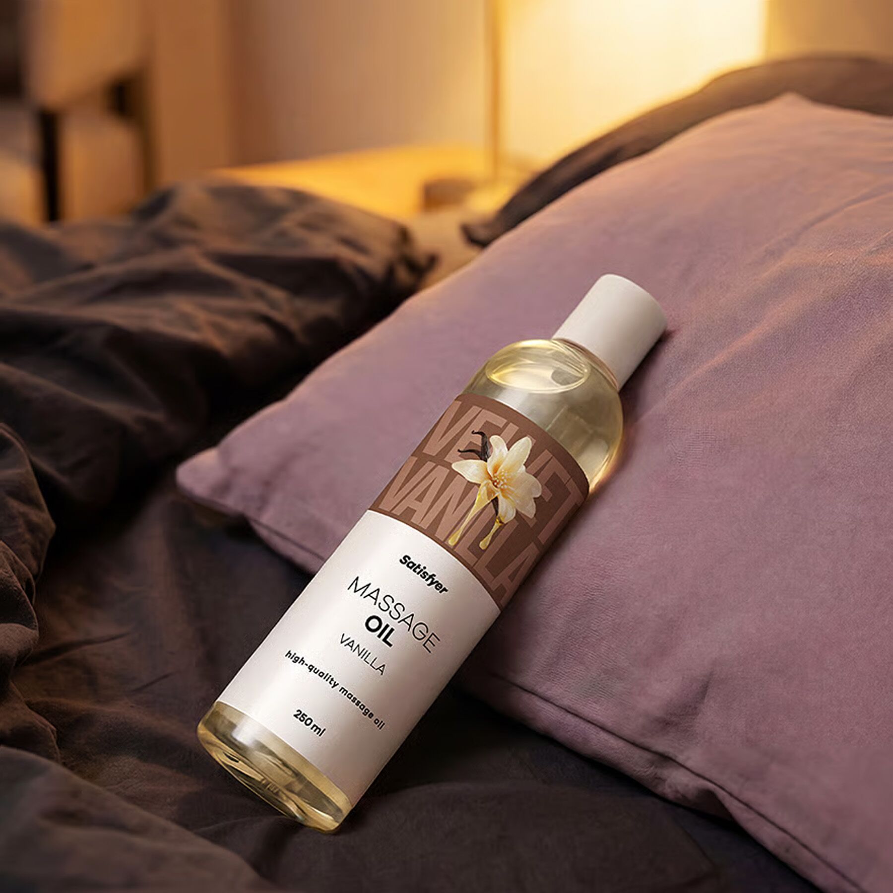 Масажна олія Satisfyer Massage Oil Vanilla 250 мл