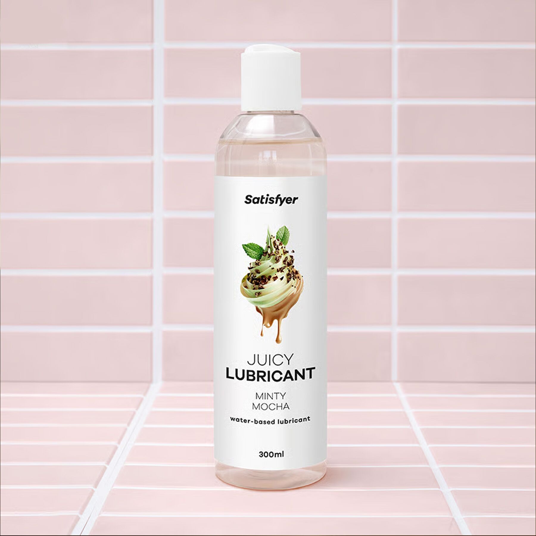 Лубрикант на водній основі Satisfyer Juicy Lubricant Minty Mocha water based 300 мл