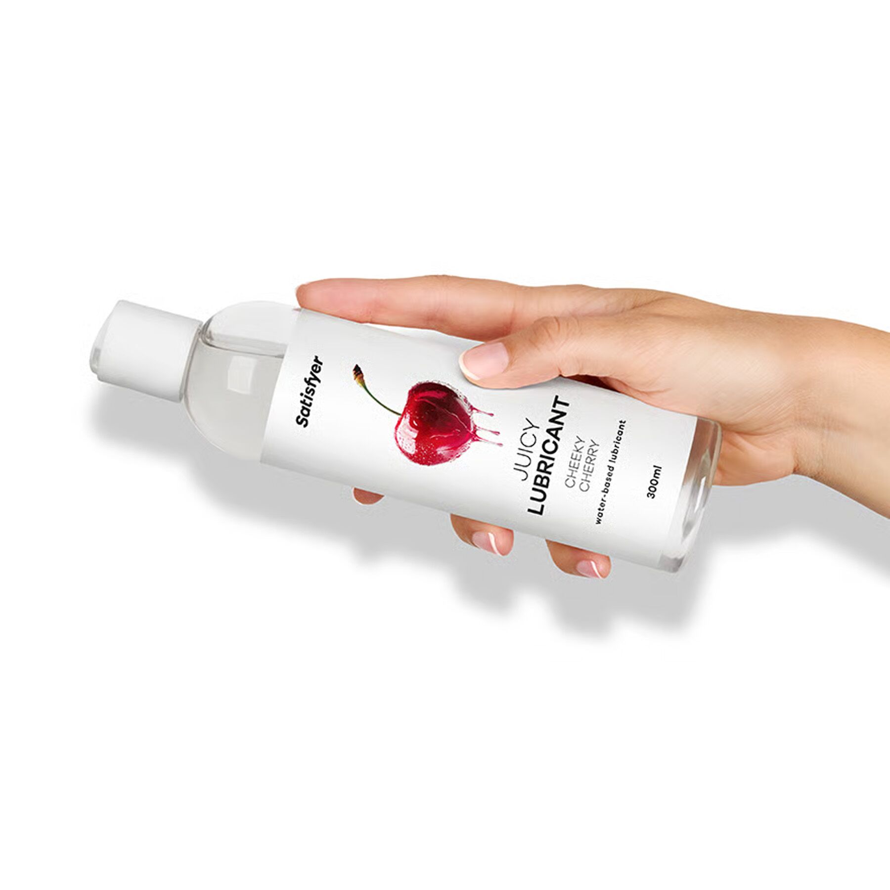 Лубрикант на водной основе Satisfyer Juicy Lubricant Cheeky Cherry water based 300 мл