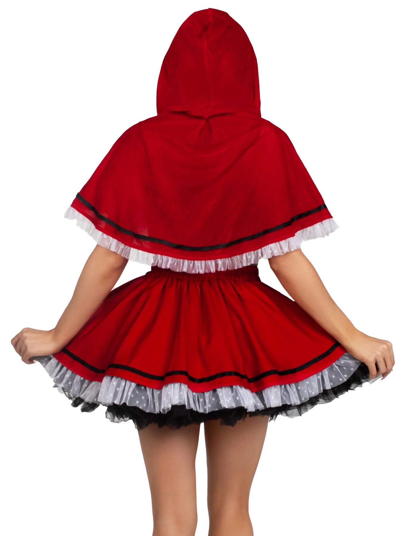 Костюм Червоної Шапочки Leg Avenue Flirty Miss Red Top and Skirt XS