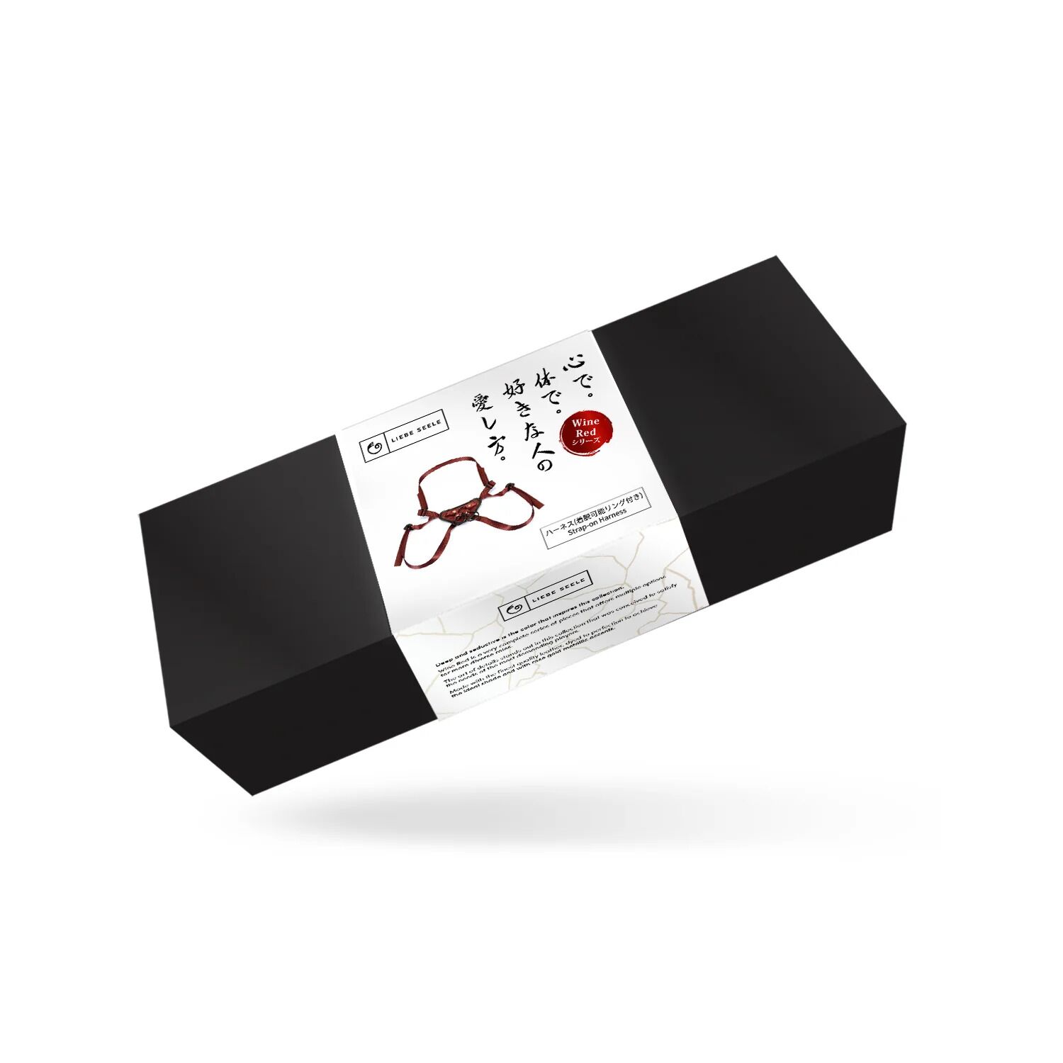 Трусики для страпона Liebe Seele Wine Red Strap-on Harness