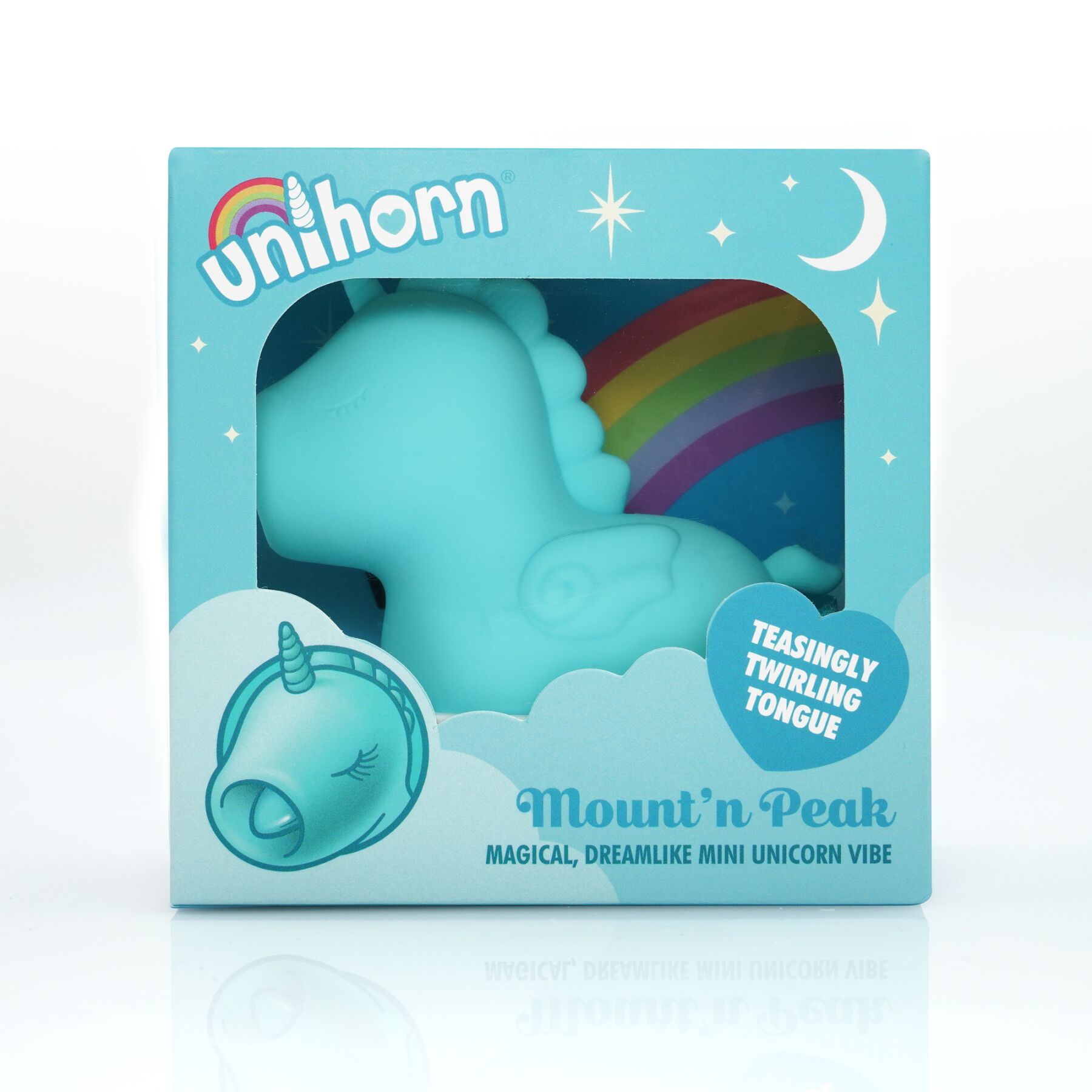 Вибратор-единорожка Unihorn – Mount'n Peak, ласкающий язычок