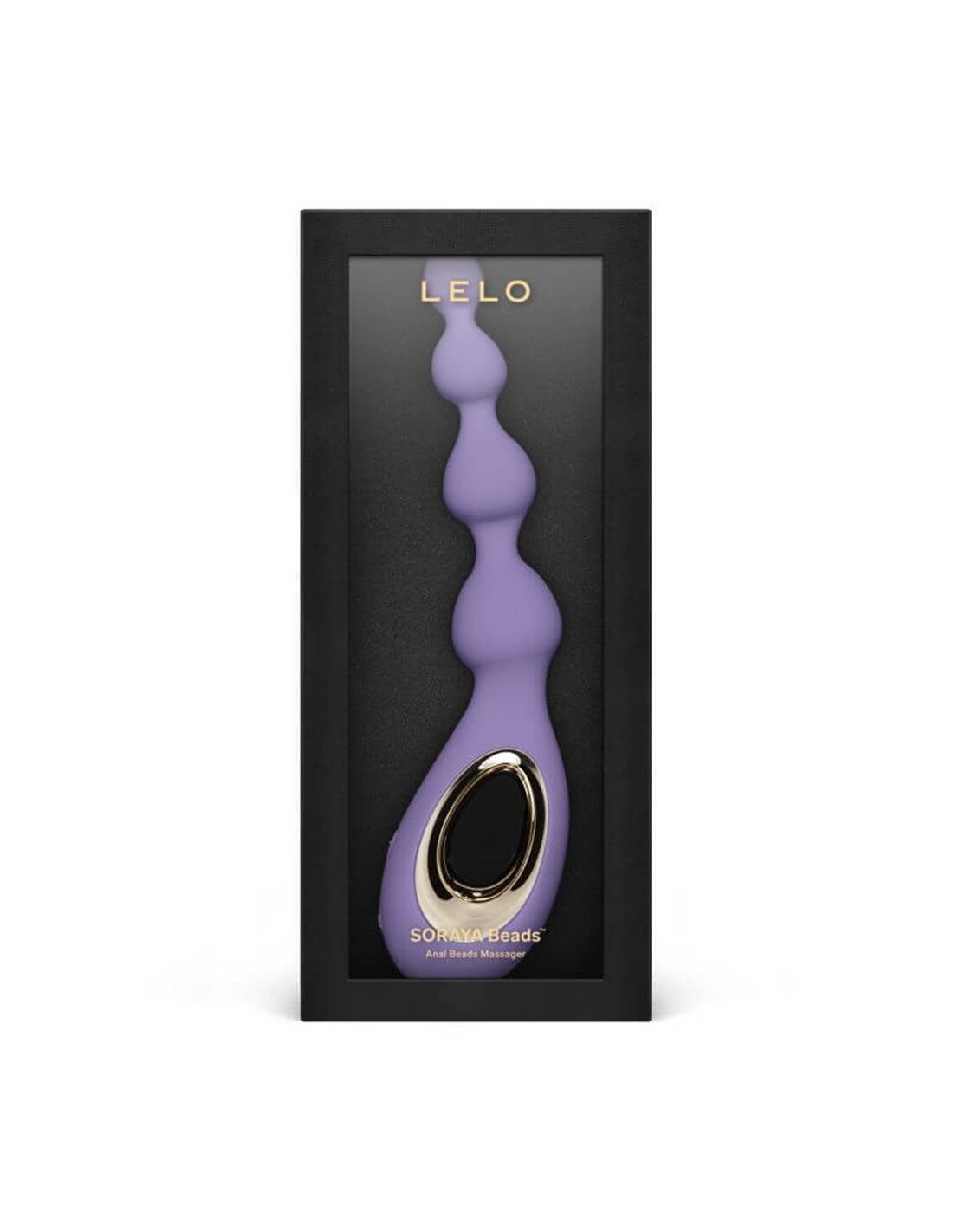 Анальне намисто з вібрацією LELO Soraya Beads Violet Dusk, різний діаметр намистин, 8 режимів