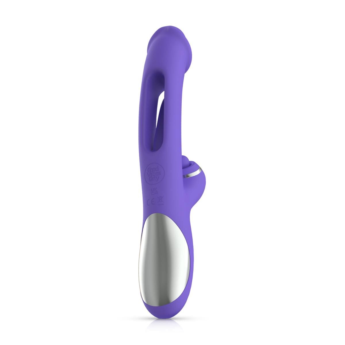 Вибратор-кролик с вагинальным отростком Good Vibes Only – Tess Rabbit Vibrator with G-Spot Stimulator