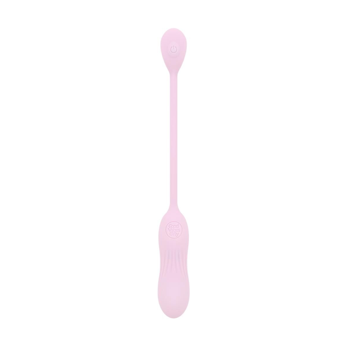 Віброяйце-віброкуля Good Vibes Only – SIVA Bullet Vibrator Soft Silicone – Pink, 10 режимів