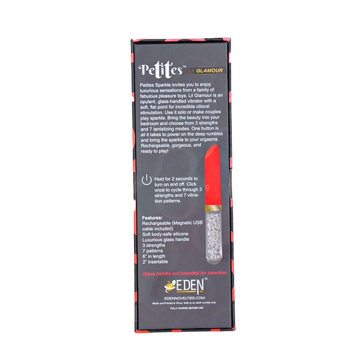 Вібратор Petites Lil’ Bombshell Vibrator - Red