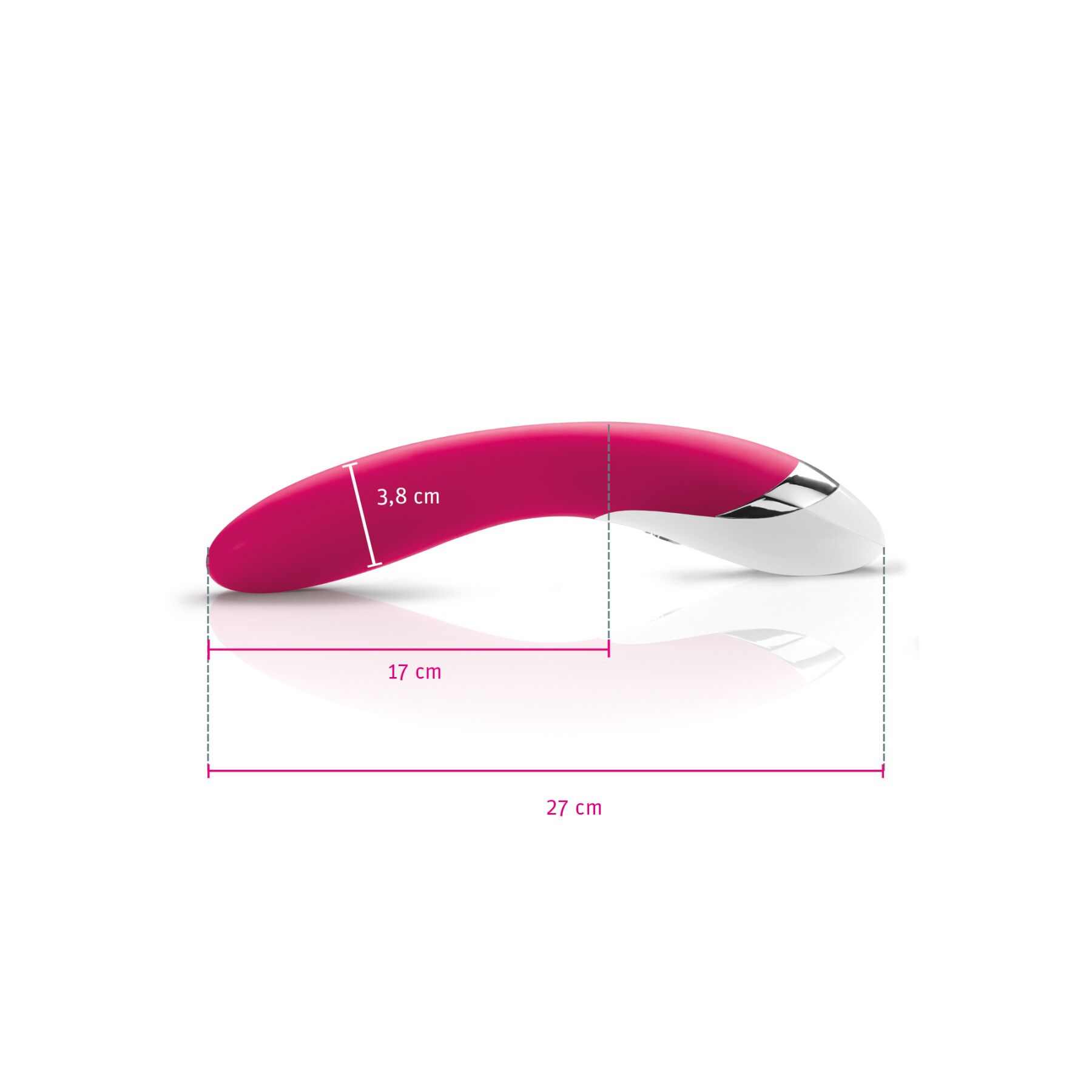 Вибратор Mystim Elegant Eric Pink