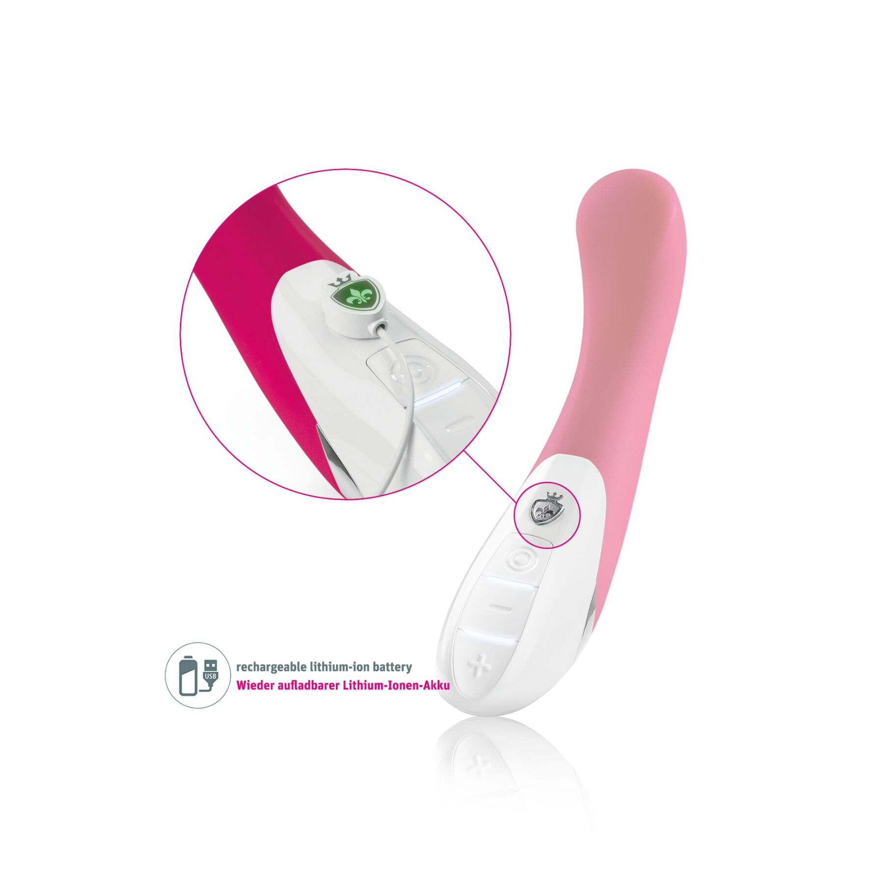 Вібратор Mystim Al Punto Pink