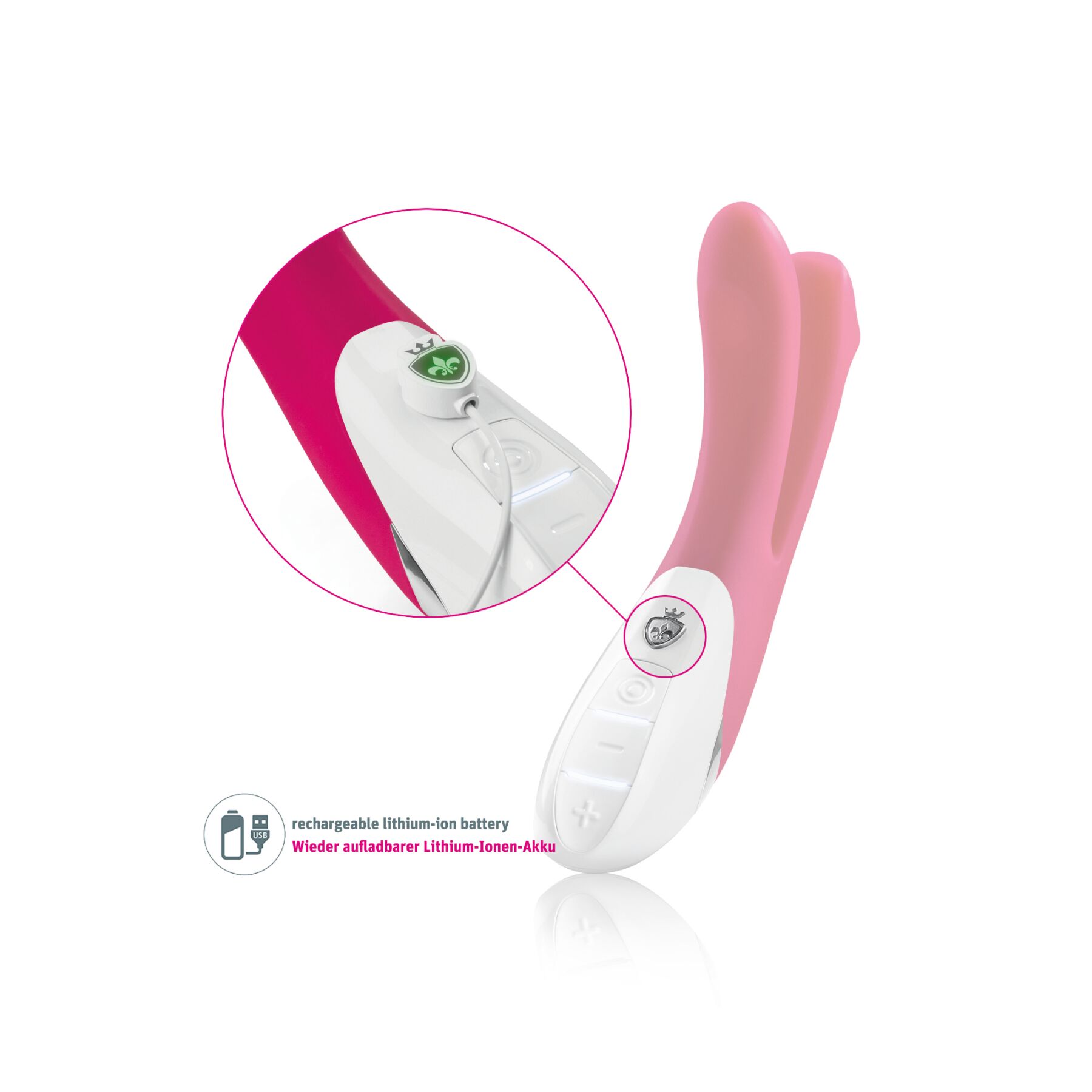 Вибратор Mystim Bon Aparte Pink