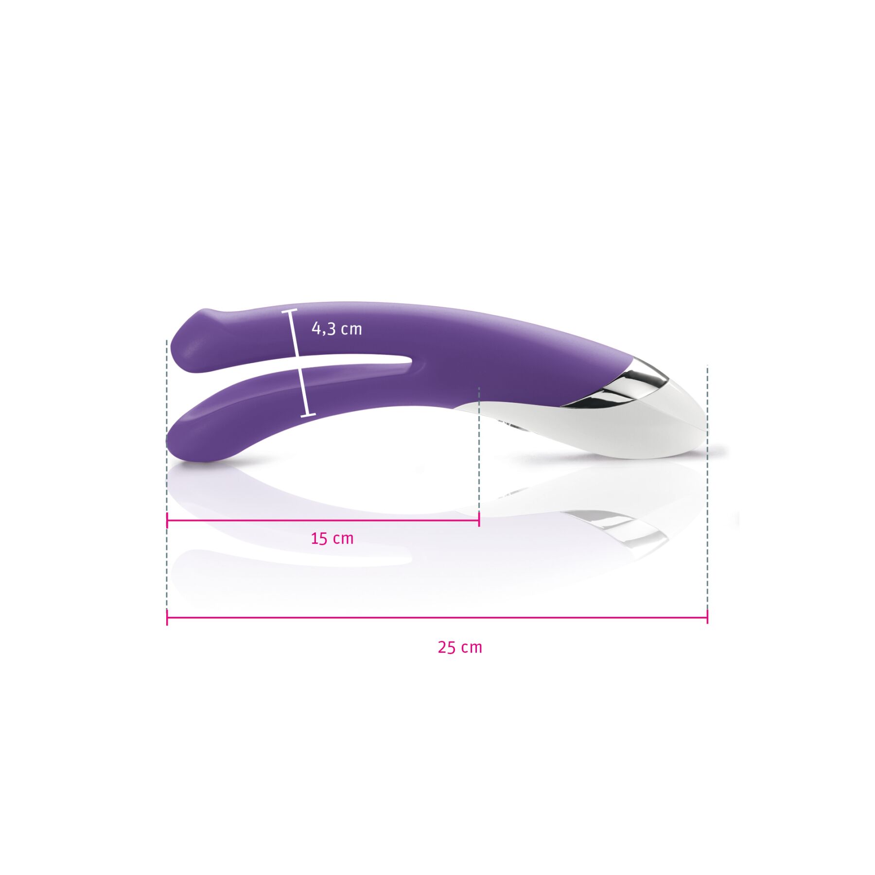 Вібратор Mystim Bon Aparte Purple
