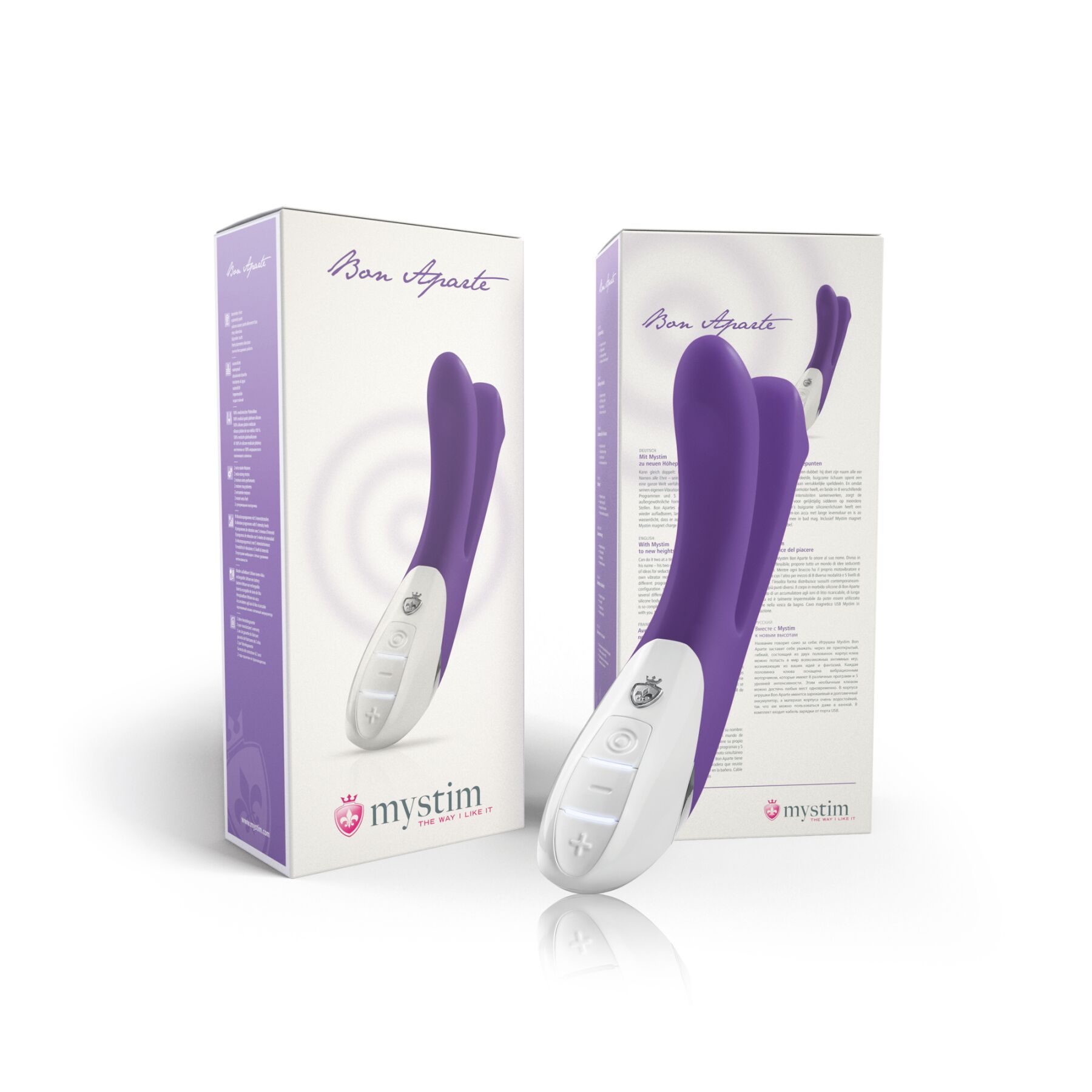 Вібратор Mystim Bon Aparte Purple