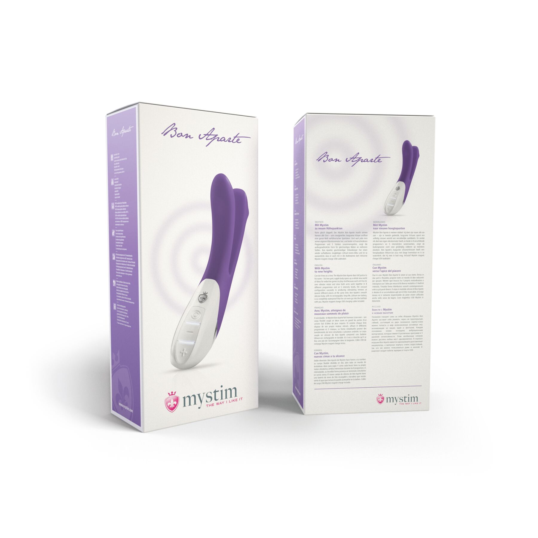 Вібратор Mystim Bon Aparte Purple