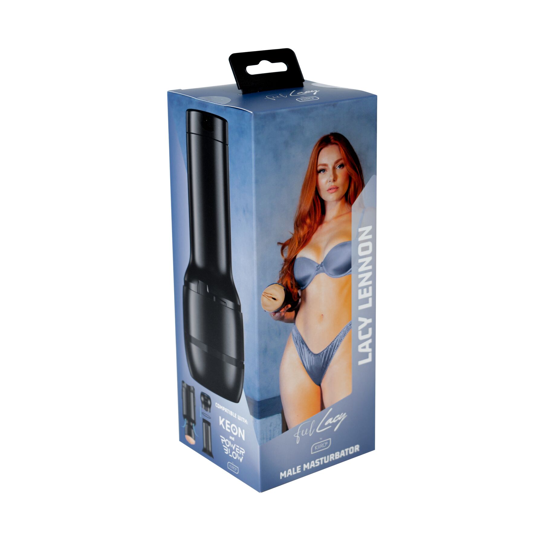 Мастурбатор Kiiroo Feel Lacy Lennon PBC, сумісний із PowerBlow та Keon