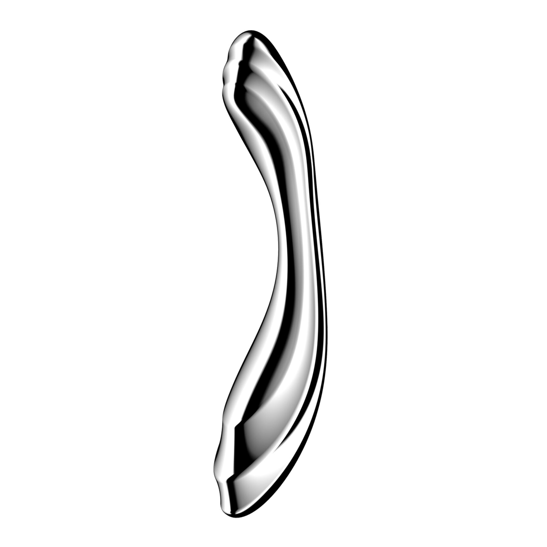 Металевий дилдо Satisfyer Pure Gravity 2, двосторонній, можна нагрівати й охолоджувати, дуже важкий
